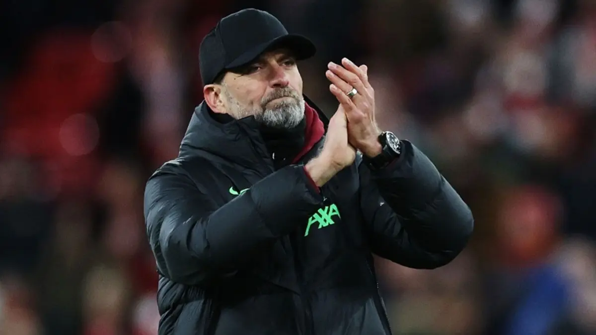 Sosok Juergen Klopp yang kini santer dikabarkan menjadi bidikan utama Real Madrid untuk menggantikan posisi Alvaro Arbeloa demi menyelamatkan wajah klub dari kegagalan musim ini. (Bloomberg)
