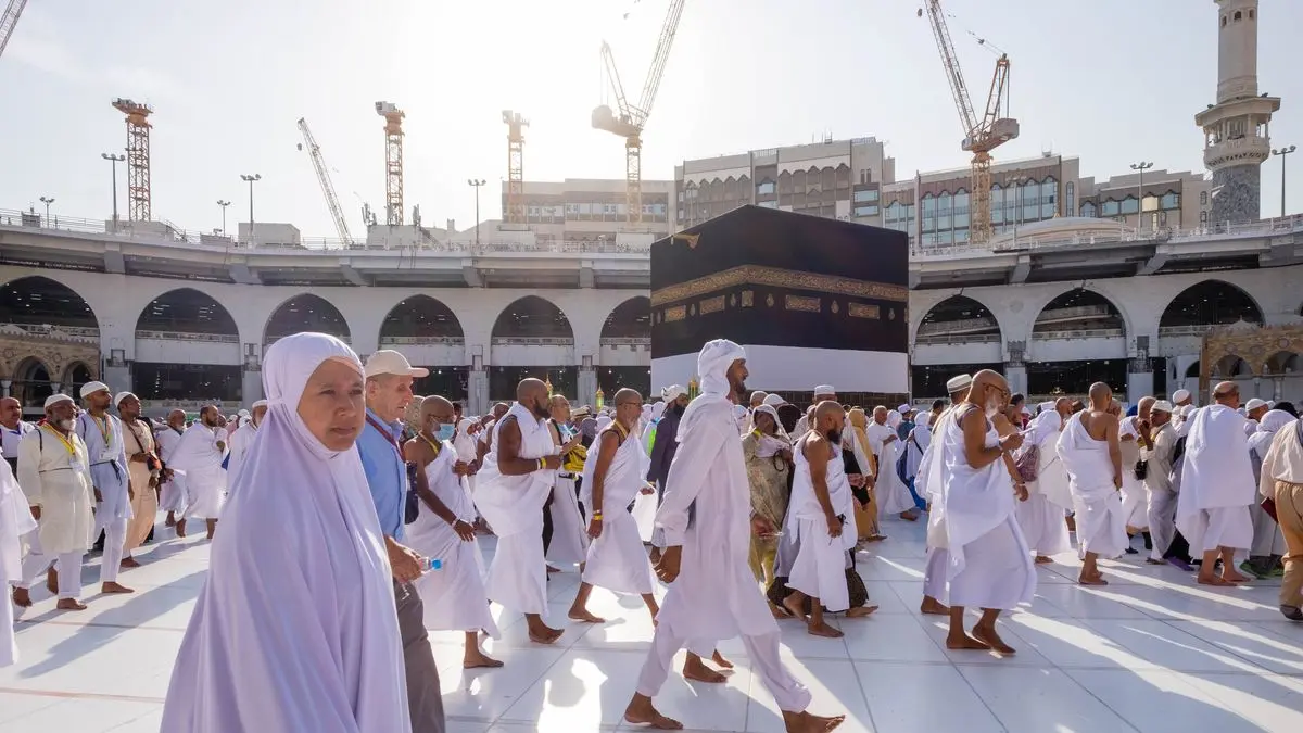 Jamaah Haji Indonesia di Mekkah (SHUTTERSTOCK/TEA OOR)