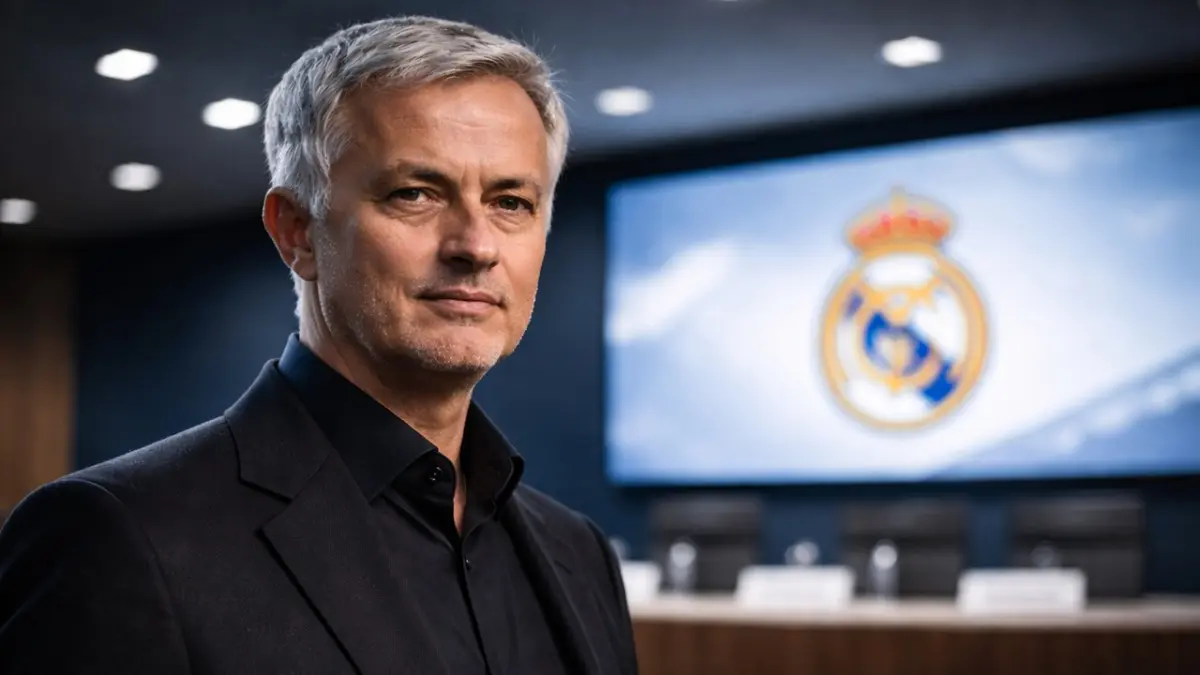 Jose Mourinho kini menjadi target utama Real Madrid untuk menggantikan posisi Alvaro Arbeloa demi mengembalikan kejayaan klub di musim depan. (ai/rifki/halojember)