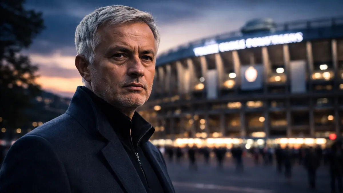 Jose Mourinho kini santer dikabarkan bakal kembali ke pelukan Real Madrid untuk menyelamatkan tim dari keterpurukan prestasi di bawah arahan Alvaro Arbeloa. (ai/rifki/halojember)