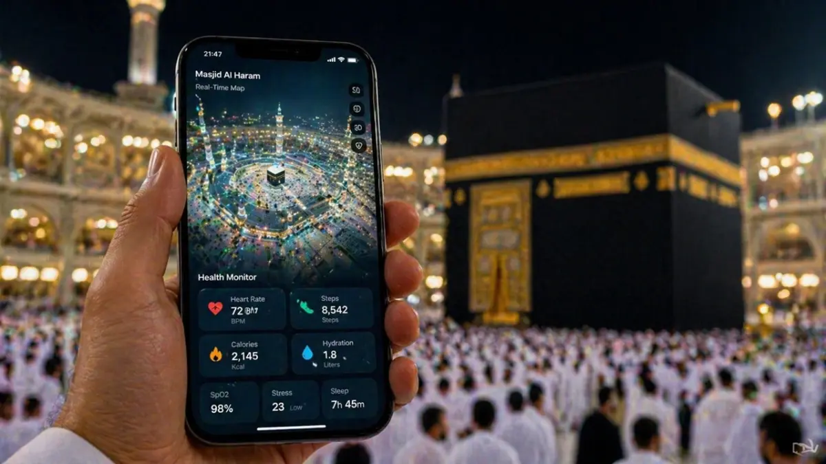 Pemanfaatan teknologi untuk haji terbaru di tahun 2026 membantu kamu menjalankan rukun ibadah dengan lebih teratur, aman, dan tetap terpantau secara digital melalui perangkat di tangan kamu. (ai/rifki/halojember)
