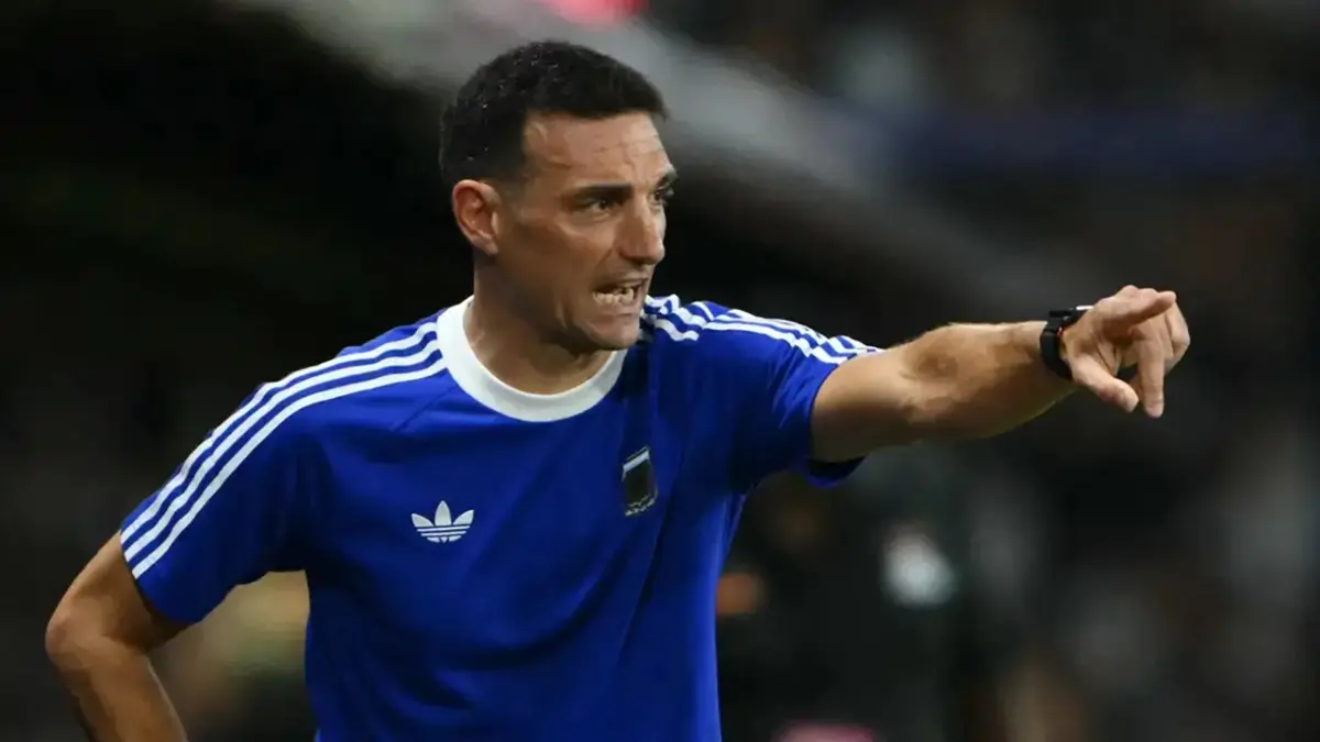 Lionel Scaloni kini menjadi kandidat kuat yang dilirik Real Madrid untuk mengembalikan kejayaan klub dan meredam ketegangan di ruang ganti. (AFP)