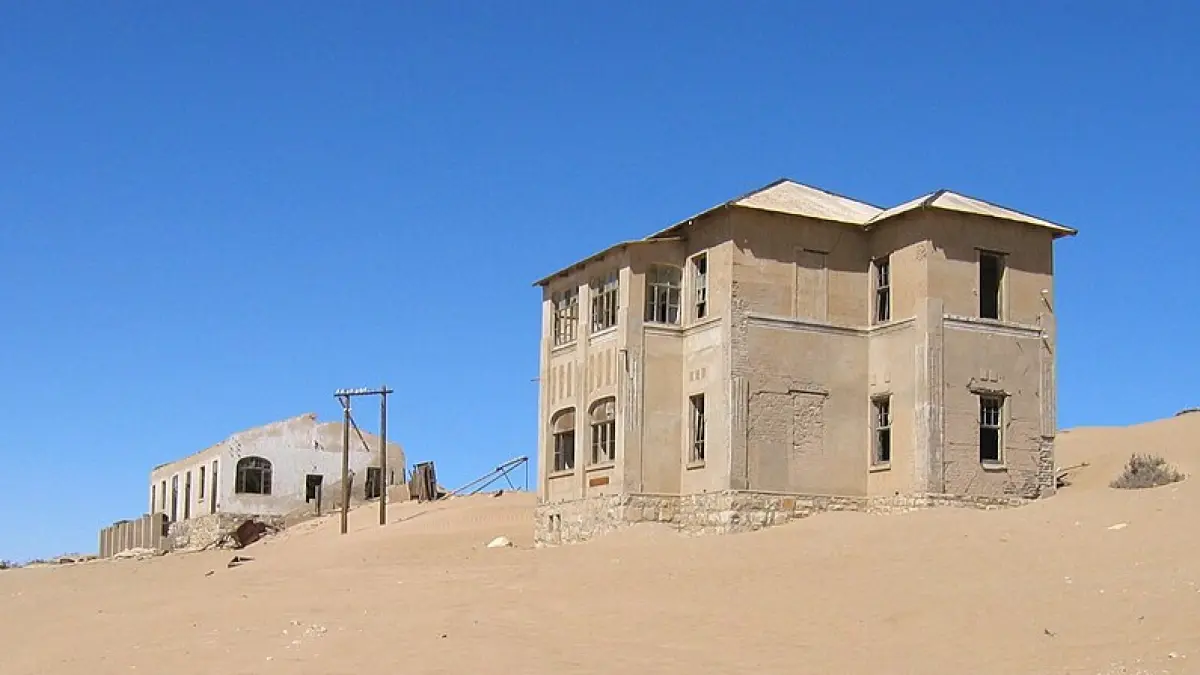 Kota mati Kolmanskop (Wikipedia)
