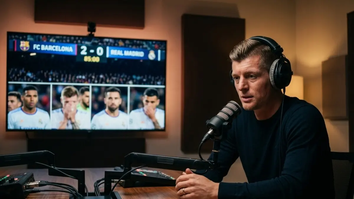 Toni Kroos secara organik mengungkapkan rasa syukur karena Real Madrid hanya kalah dua gol dari Barcelona meskipun tampil tanpa harapan di laga El Clasico pekan ini. (ai/rifki/halojember)