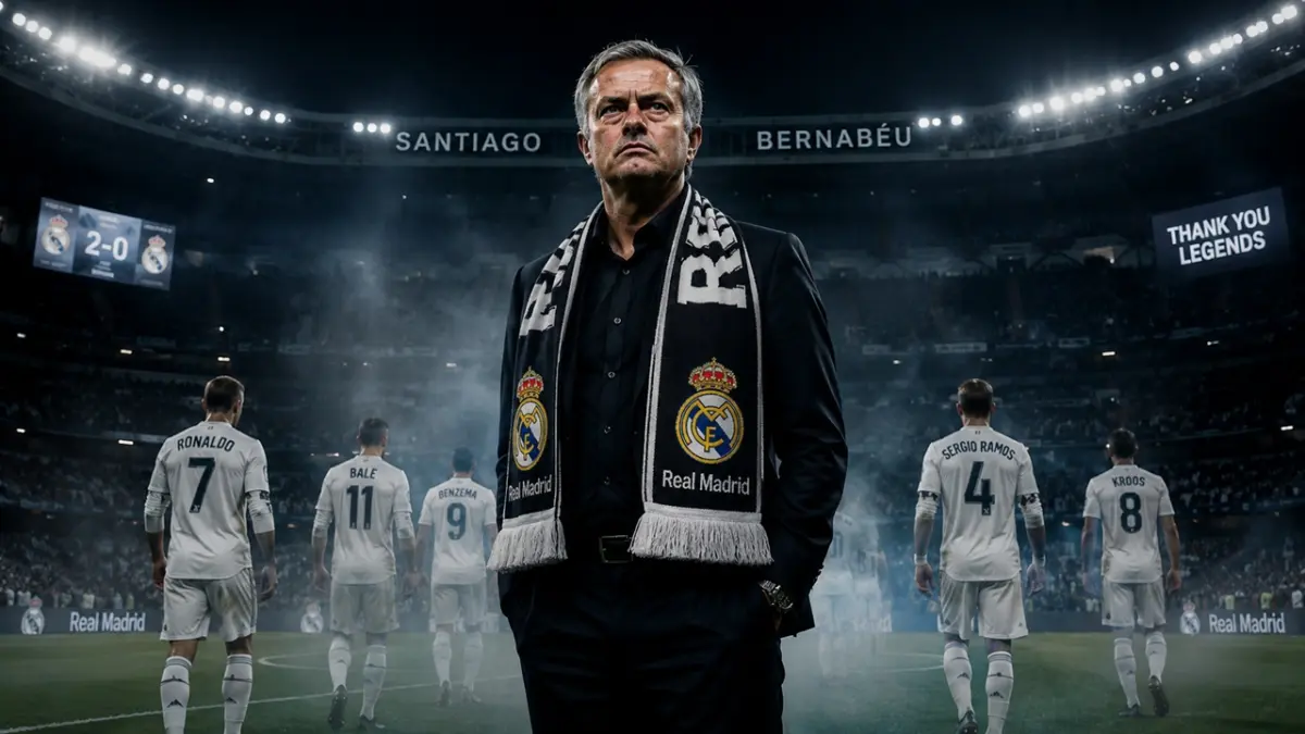 Jose Mourinho secara organik resmi kembali melatih Real Madrid dan langsung mengambil langkah ekstrem dengan melepas sembilan pemain utama demi mengembalikan harmoni di ruang ganti secara otomatis. (ai/rifki/halojember)