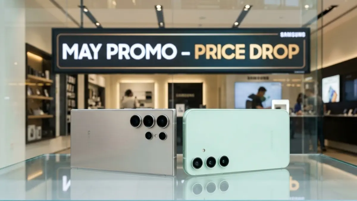 Harga Samsung Galaxy S25 Ultra secara organik anjlok hingga Rp 4 juta per Mei 2026, memberikan peluang besar bagi kamu untuk memiliki HP flagship impian dengan harga lebih hemat. (ai/rifki/halojember)