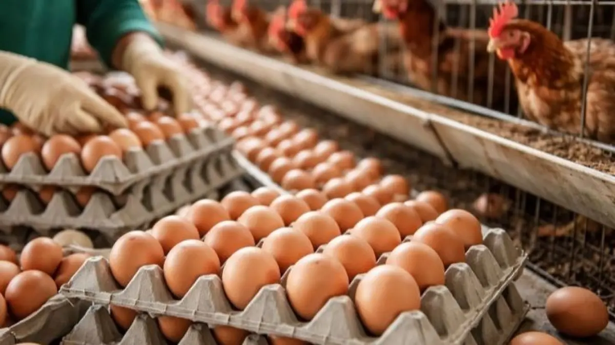 Peternak tegaskan Indonesia tak perlu impor telur untuk MBG. Ini alasannya (Poultry Egg Handling/Pinterest)