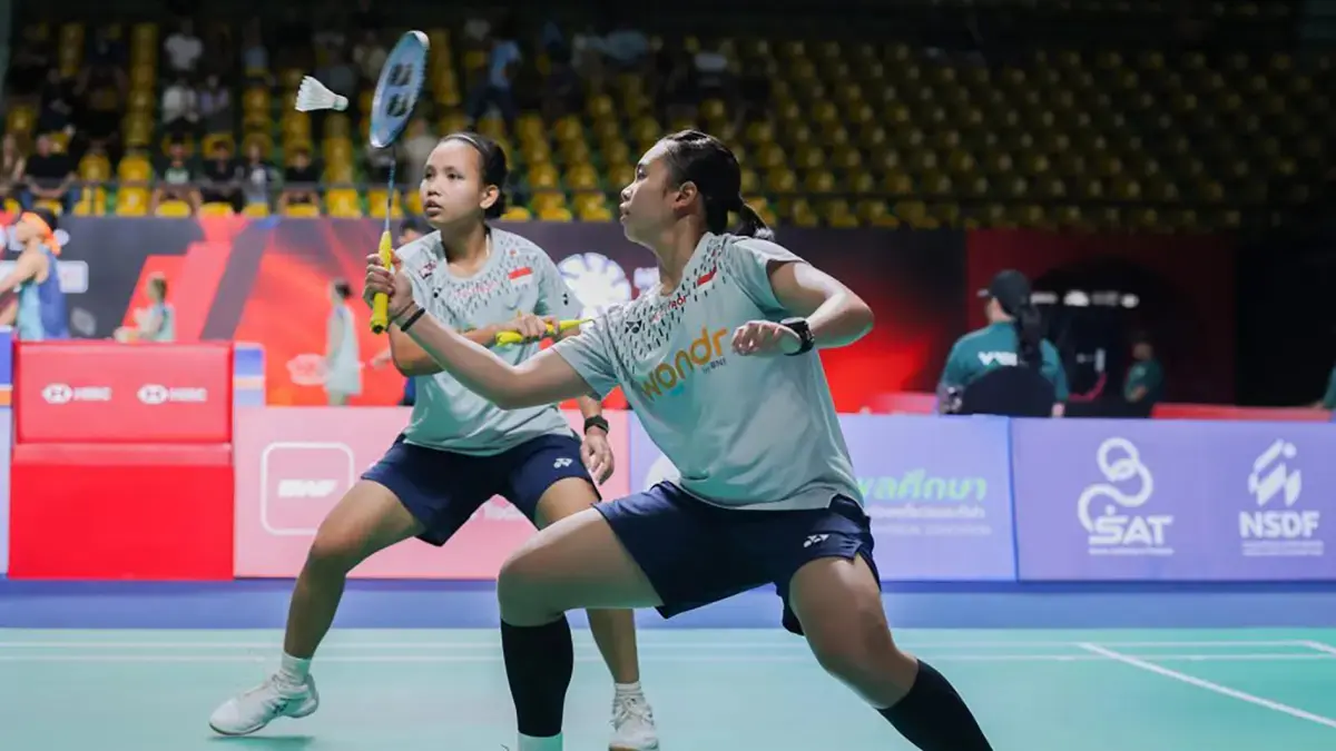 Isyana Syahira Meida/Rinjani Kwinnara Nastine akan menghadapi seniornya Lanny Tria Mayasari/Apriyani Rahayu di babak 32 besar Malaysia Masters 2026. (radarsemarang)