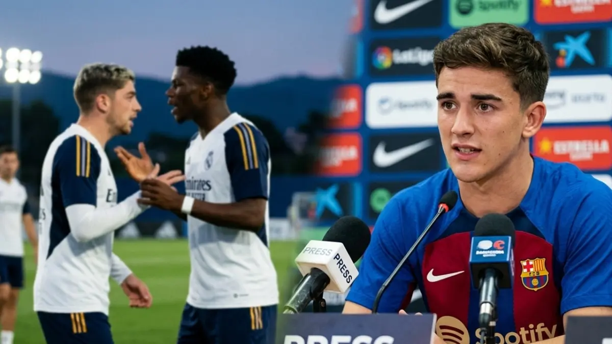 Gelandang agresif Barcelona Gavi secara berani mengomentari situasi konflik skuad Real Madrid dan menilai taktik Alvaro Arbeloa keliru dalam menangani perselisihan tim. (ai/rifki/halojember)