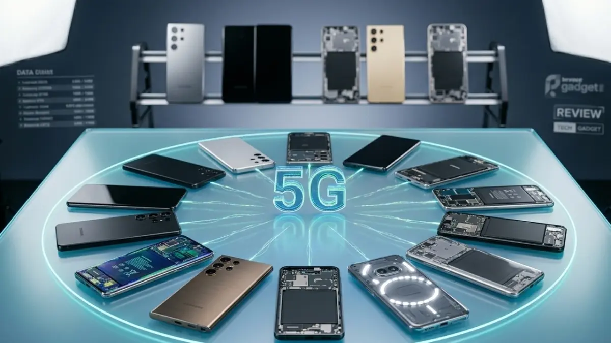 Peluncuran daftar draf rekomendasi 10 HP 5G terbaik 2026 mulai dari kelas flagship hingga pilihan harga masuk akal menjadi investasi jangka panjang terbaik untuk menjaga kelancaran konektivitas data internet. (ai/rifki/halojember)