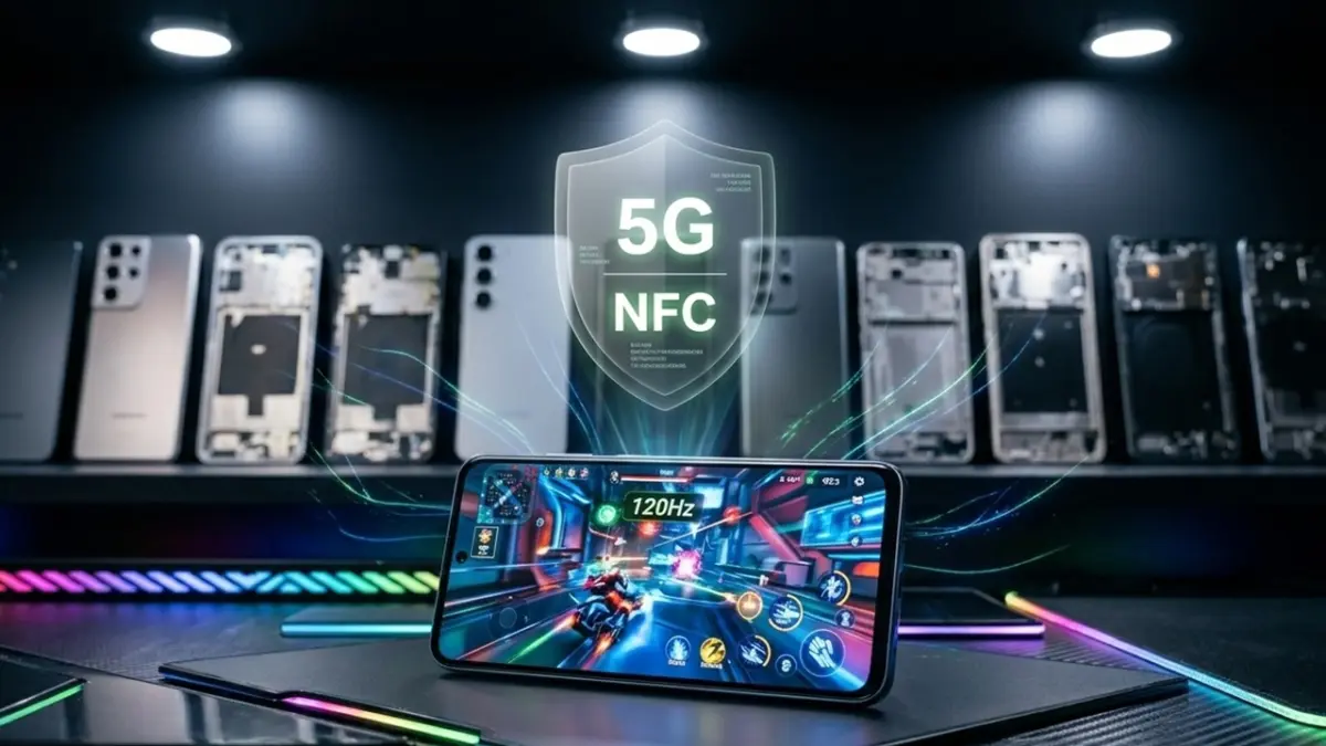 Peluncuran jajaran HP 5G NFC paling murah 2026 di kelas harga dua jutaan rupiah menghadirkan spesifikasi layar AMOLED 120 Hz dan baterai jumbo yang siap bersaing dengan gawai kelas atas. (ai/rifki/halojember)