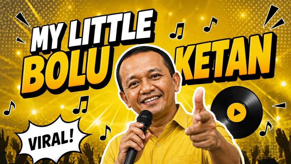 Lagu “my little bolu ketan” tentang yang sedang viral (briliabdillah/ai)