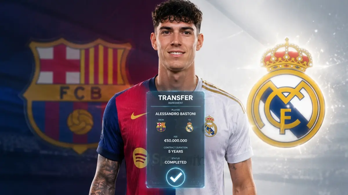 Kabar mengenai draf transfer di mana sempat gencar diincar Barcelona Alessandro Bastoni malah setuju gabung Real Madrid menjadi kejutan terbesar bursa transfer musim ini demi memperkuat pertahanan. (ai/rifki/halojember)