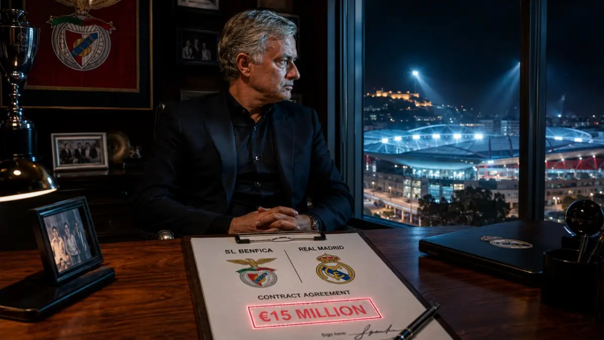 Rencana kepindahan Jose Mourinho balik ke Real Madrid terancam tertunda lama akibat pembengkakan nilai klausul pelepasan dari Benfica mencapai lima belas juta euro demi menemani mobilitas transfer. (ai/rifki/halojember)