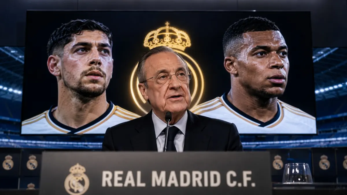 Keputusan tegas dari manajemen memastikan draf di mana Florentino Perez Valverde Tchouameni akan bertahan di Real Madrid sekaligus menutup segala spekulasi miring di bursa transfer. (ai/rifki/halojember)