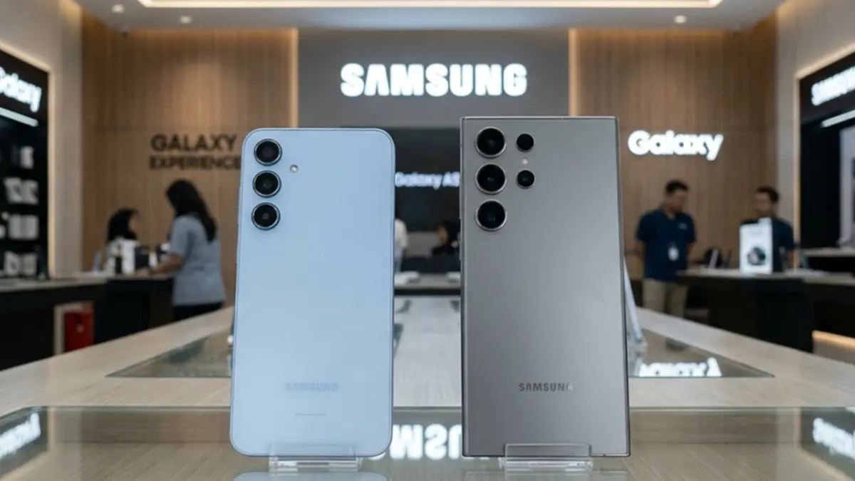 Ulasan mendalam seputar draf keunggulan spesifikasi komponen elektronik setelah adanya rilisan panduan mengenai daftar harga HP samsung juni 2026 series a hingga s mana yang paling worth it dibeli untuk menunjang aktivitas masyarakat saat ini. (ai/rifki/halojember)