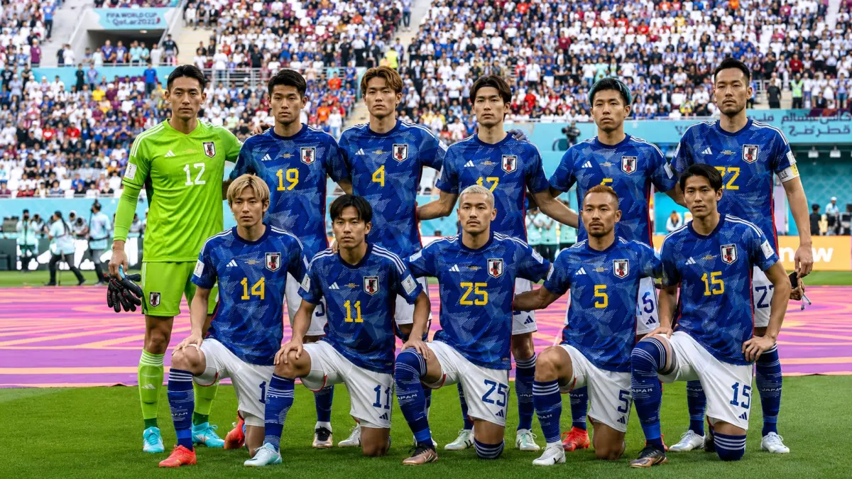 Line up para timnas Jepang diperjelas dengan Ai (Briliabdillah/ai)