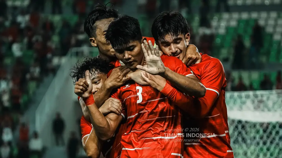 TimU-19 Indonesia meraih kemenangan dalam laga kendang (Foto: KitaGaruda)