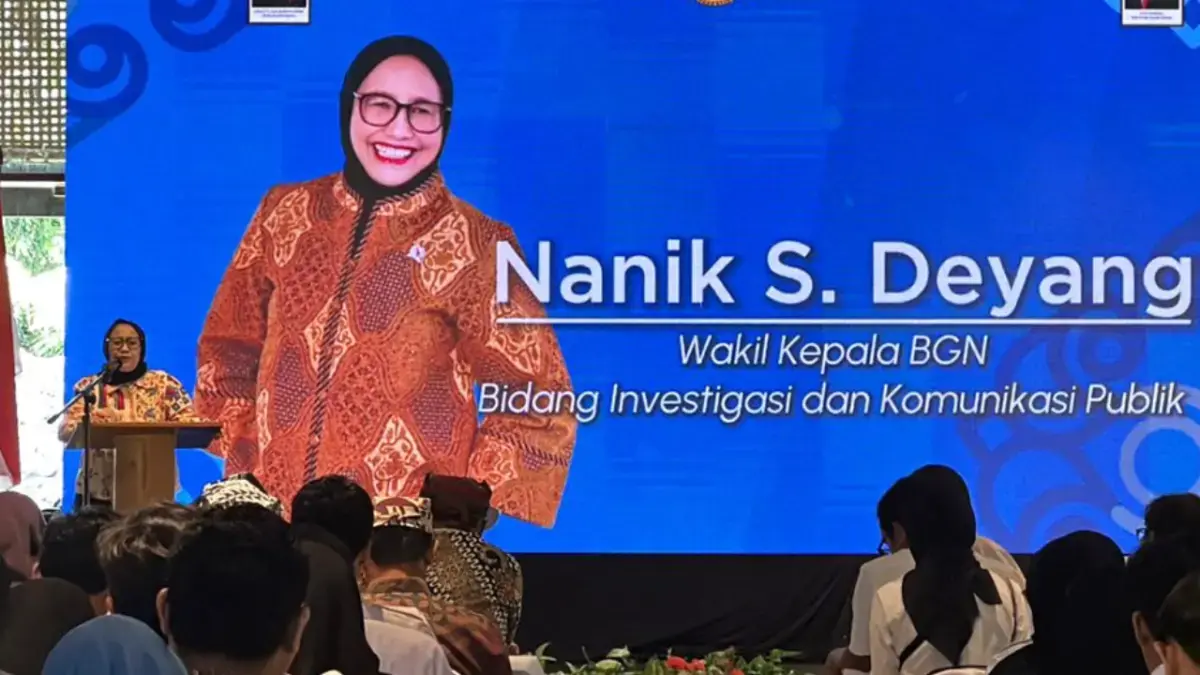 Nanik S. Deyang, Mantan Wartawan secara resmi menjadi Kepala BGN baru, menggantikan Dadan Hindayana. (BGN)