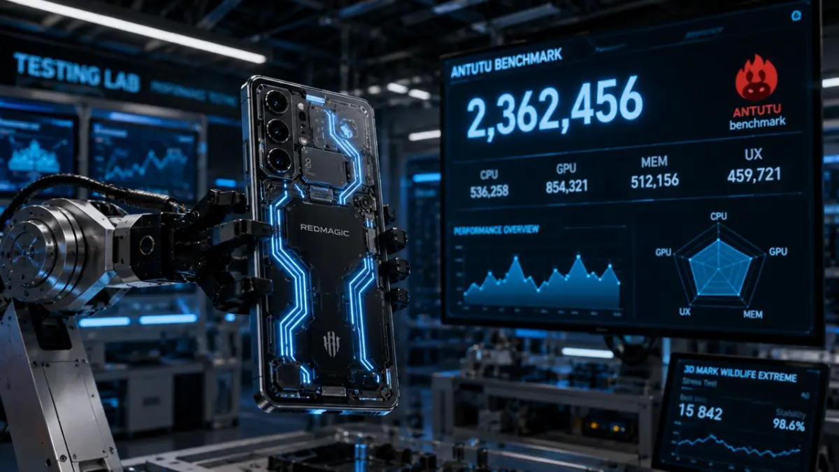 Ulasan mendalam seputar persaingan ruang pacu gawai kasta tertinggi setelah rilis resmi mengenai daftar 10 HP flagship Android terkencang Mei 2026 versi AnTuTu oleh platform penguji global pekan ini. (ai/rifki/halojember)