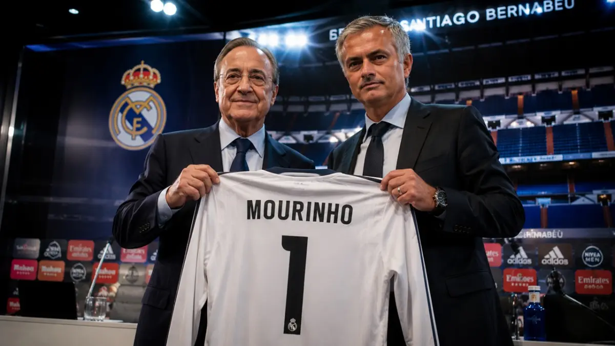 Ulasan mendalam seputar kebijakan finansial manajemen Los Blancos setelah mencuat fakta mengenai laporan Real Madrid menggelontorkan jutaan euro untuk Mourinho demi mendatangkan kursi kepelatihan baru pekan ini. (ai/rifki/halojember)