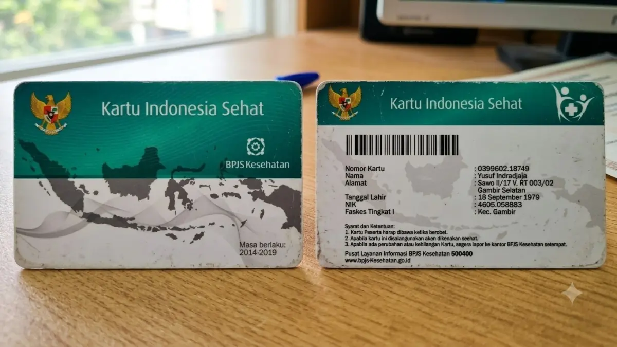 Ilustrasi kartu BPJS kesehatan (briliabdillah/ai)