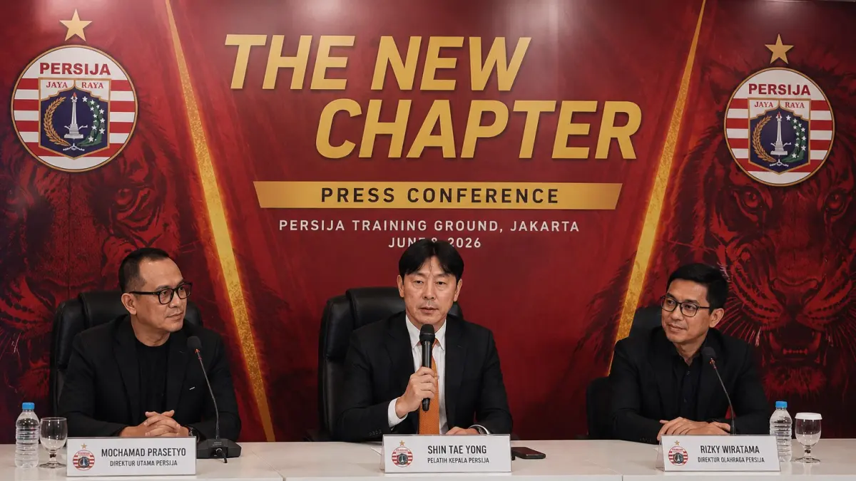 Shin tae Yong resmi dikenalkan sebagai Pelatih baru Persija (briliabdillah/ai)