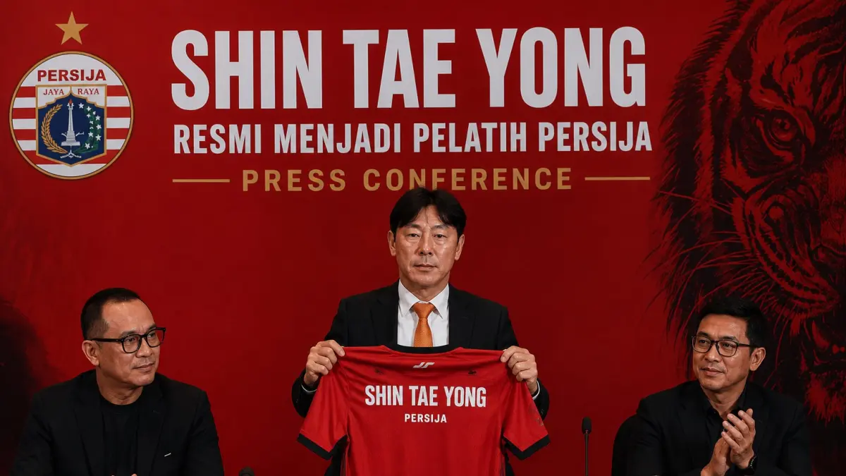 &nbsp;Shin tae-yong resmi melatih Persija (Ai/Halojember)