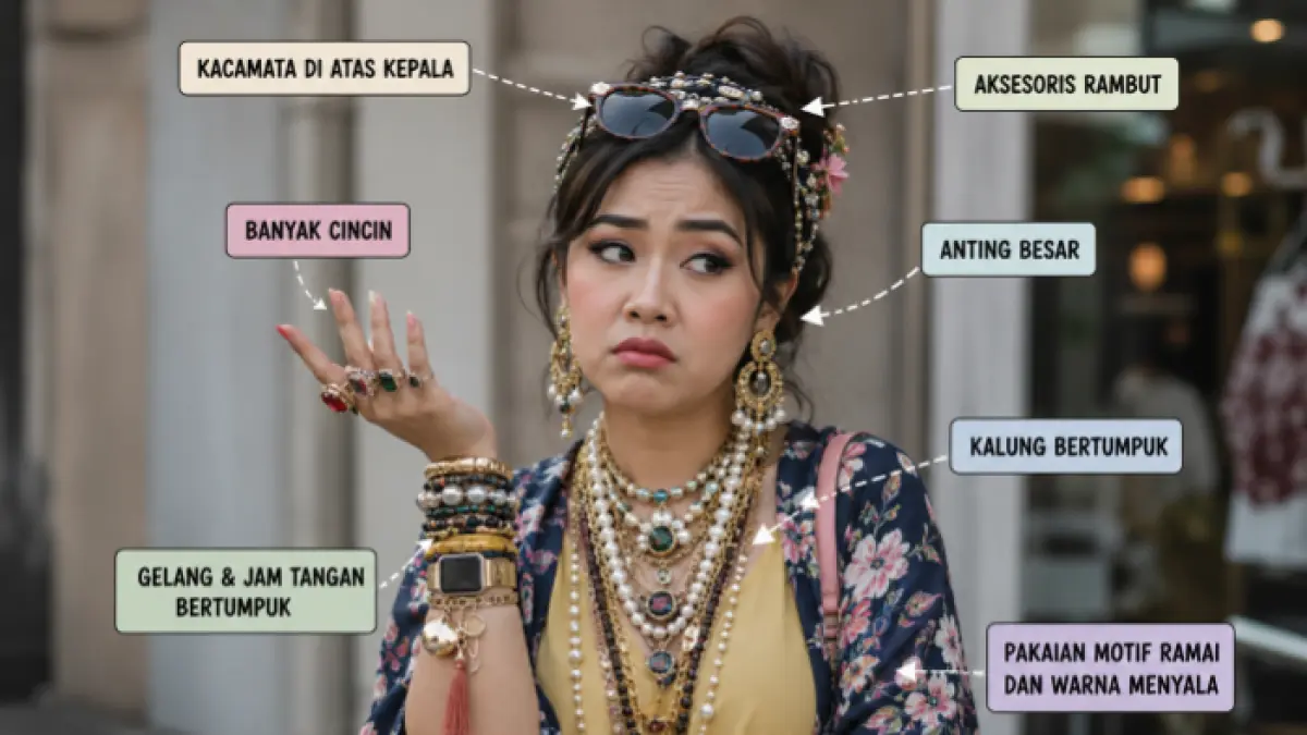 Kesalahan Fashion yang sering dilakukan (AI/Halojember)
