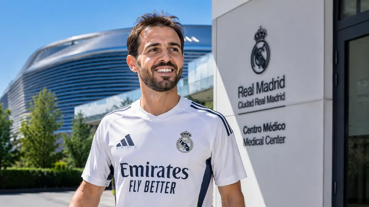 Ulasan mendalam seputar rahasia di balik kabar Bernardo Silva sepakati kontrak 2 tahun bersama Real Madrid demi mempertajam kreativitas serangan tim pada kompetisi musim ini. (ai/rifki/halojember)