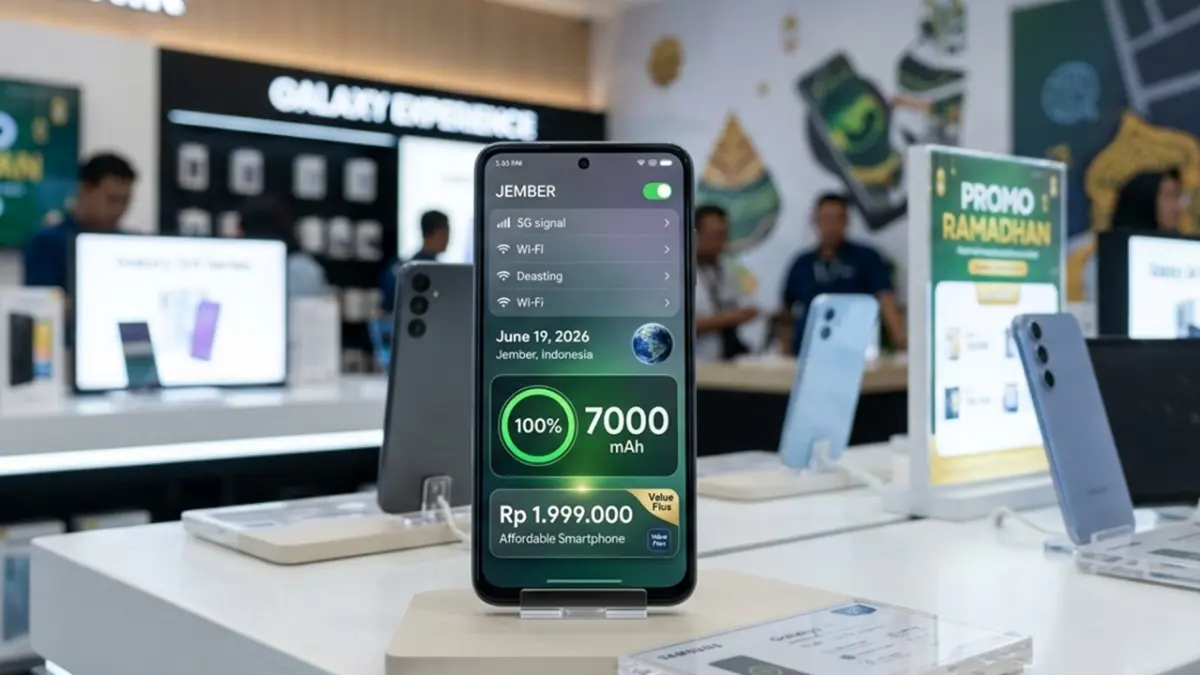 Ulasan mendalam seputar panduan belanja gawai ekonomis berdaya besar setelah rilis laporan mengenai daftar lengkap HP murah terbaru baterai awet 7.000 mAh harga Rp 1 2 jutaan demi memenuhi kebutuhan produktivitas harian konsumen pekan ini. (ai/rifki/halojember)