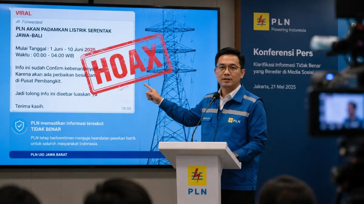 Ulasan mendalam seputar langkah sigap tim humas ketenagalistrikan negara setelah rilisnya rincian laporan perihal PLN klarifikasi isu pemadaman listrik total 3 hari nonstop di Jawa dan Bali dipastikan hoaks demi menjaga ketenangan warga pekan ini. (ai/rifki/halojember)
