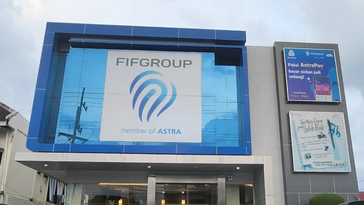Kantor FIF Banyuwangi. Seorang warga ditangkap karena menggadaikan motor kredit ke koperasi. (Ig @fifgropubanyuwangi)