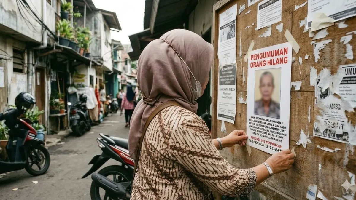 Gambar merupakan ilustrasi dan bukan gambar orang hilang di dalam berita. (nurhariri/ai/halojember)