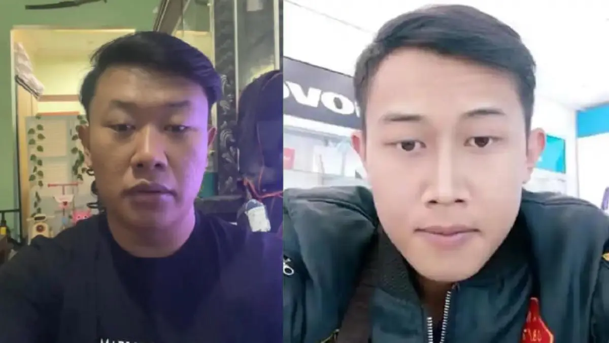 WANITA DISEKAP DI BANDUNG - Kolase potret aktor Aditya Peratama (kiri) dan Taufik Hidayat (kanan). Aditya Peratama nyaris dihajar orang gegara punya wajah mirip Taufik Hidayat (Instagram/@aditya.peratama)