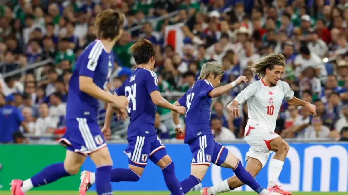 Timnas Jepang saat Mengalahkan Tunisia dalam lanjutan babak grup Fifa World Cup Belum Lama ini