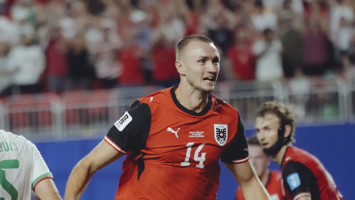 Daftar 32 Tim Lolos ke Babak 32 Besar Piala Dunia 2026. Foto pertandingan Austria vs Aljazair. (IG @austrian a team)