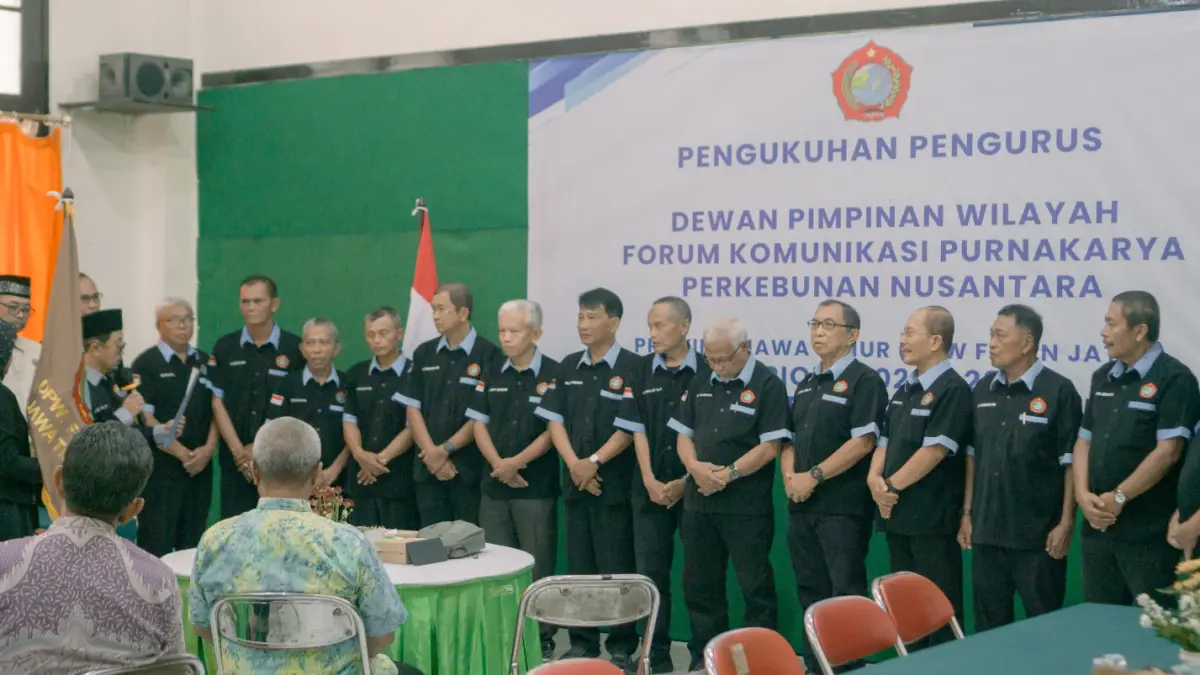 Pengurus DPW FKPPN Jatim 2026-2029 Dikukuhkan di Jember, Siap Dukung Swasembada Gula dan Sejahterakan Purnakarya