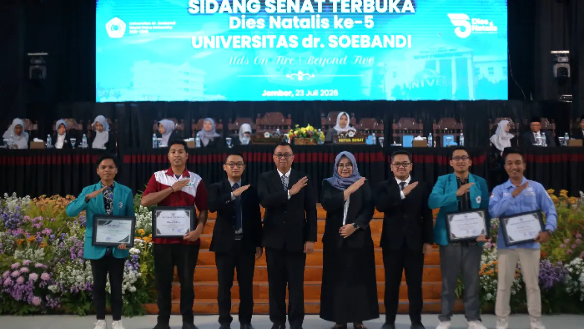 Universitas dr Soebandi rayakan Diesnatalis ajak mahasiswa lanjutkan estafet perjuangan warisi semangat juang Letkol R.M. dr. Soebandi