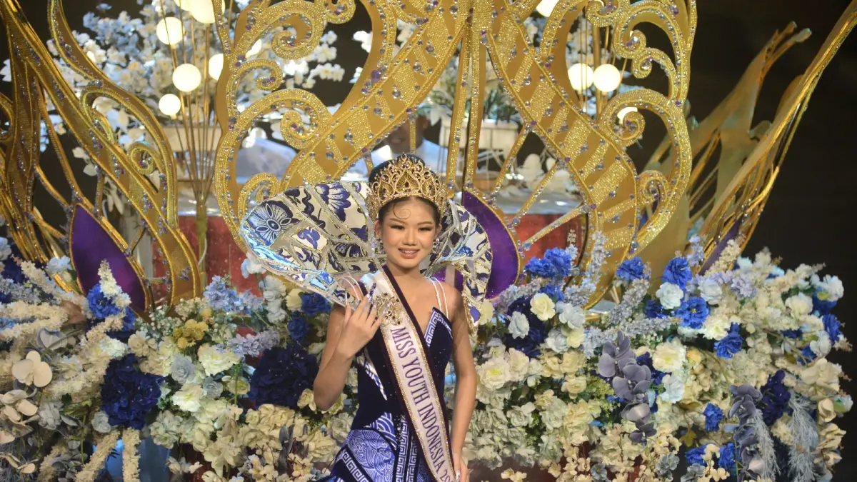 Miss Youth Indonesia 2025 turut tampil di JFC (SIDKIN ALI/RADAR JEMBER)