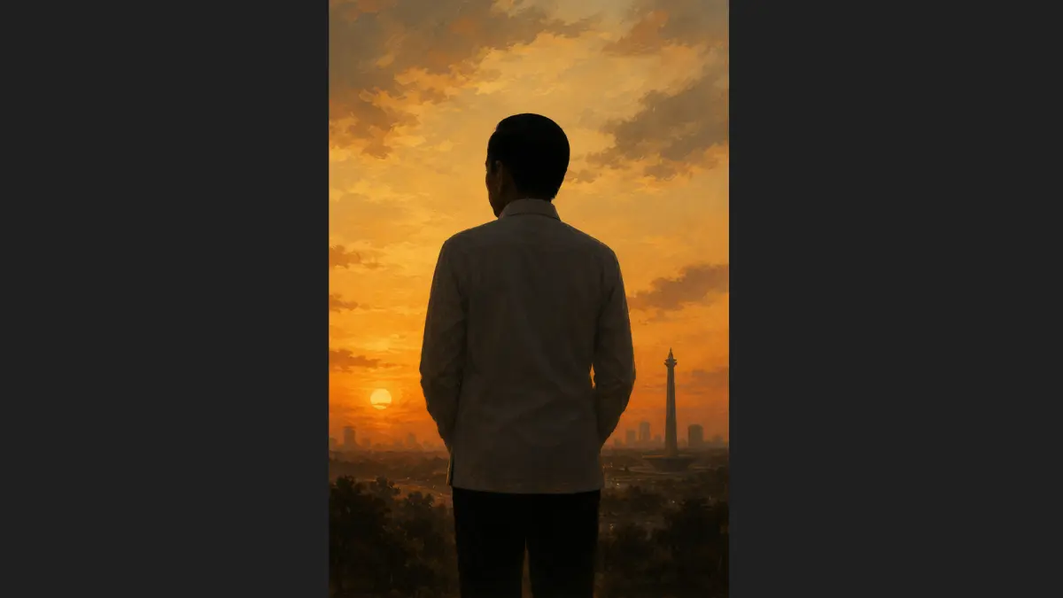 .Ilustrasi Puisi Luka Mulyono (Ijal/AI/Halo Jember)