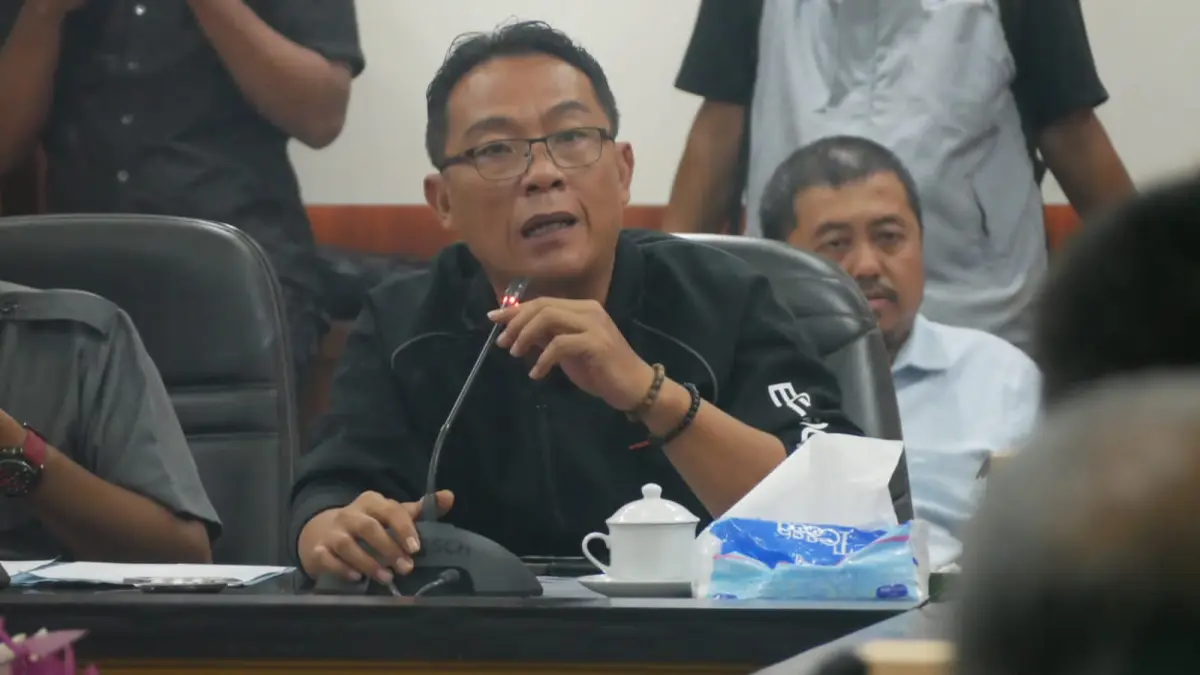 Ardi Pujo Prabowo, anggota Banggar Fraksi Gerindra dan Ketua Komisi C DPRD Jember.