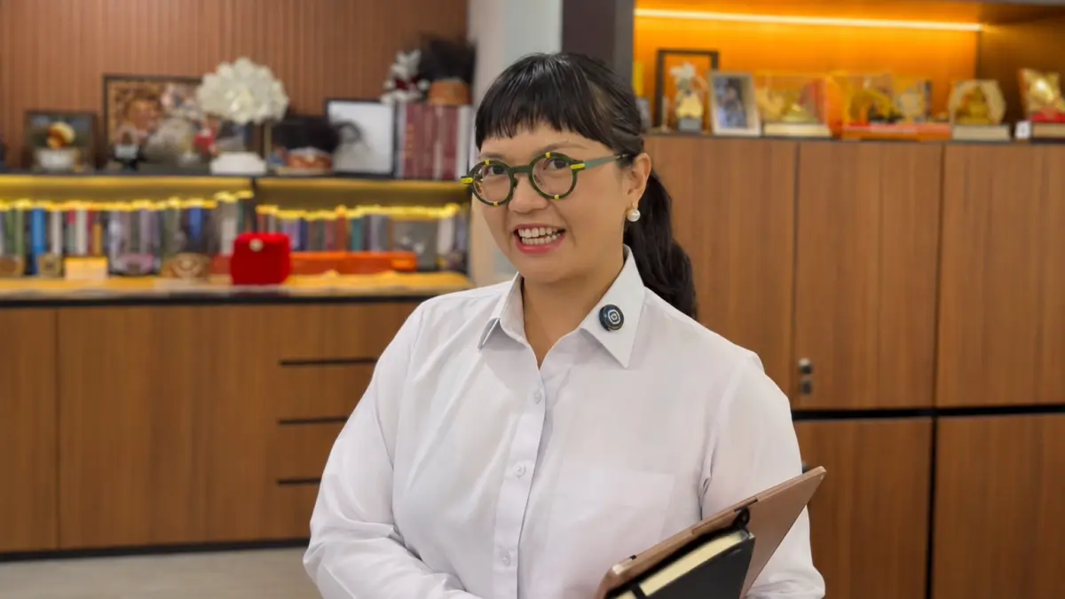 Prof. Stella Christie saat menjelaskan soal peluang kerja berskala besar bagi 100.000 Warga Indonesia ke Jepang (Tangkapan Layar Tiktok Stella Christie/Halo Jember)