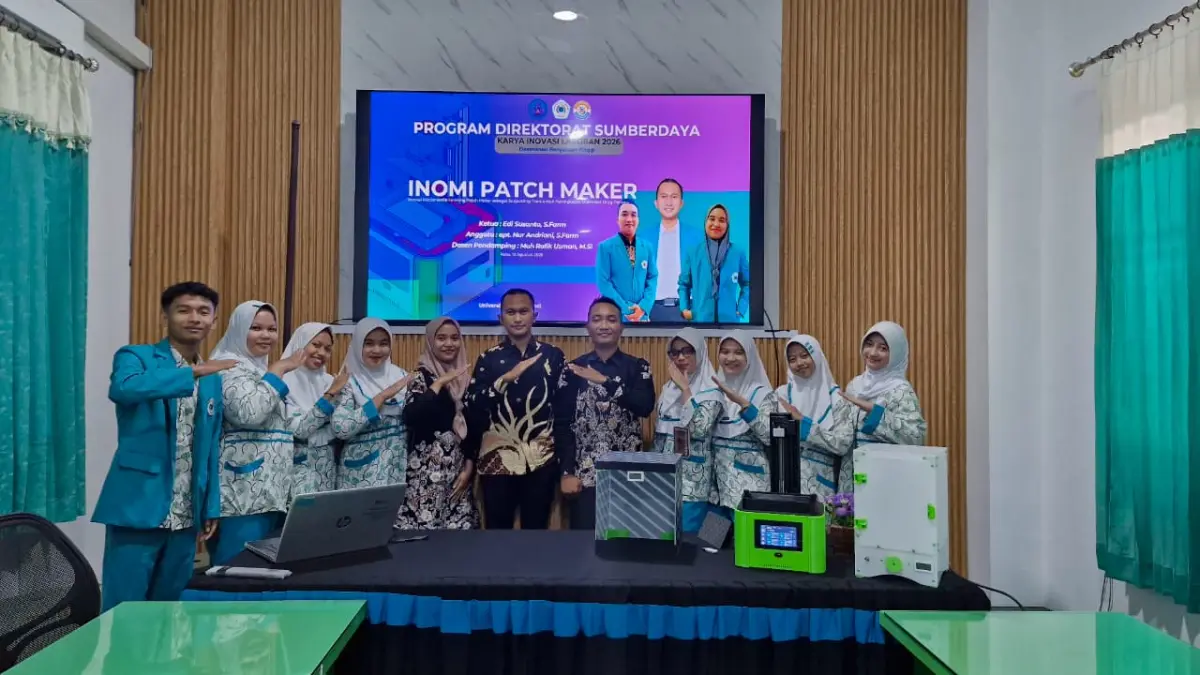 KEREN: INOMI-Patch Maker yang merupakan Inovasi Akademisi Universitas dr. Soebandi Menjadi Satu-Satunya Inovasi tingkat Nasional untuk Mendukung Riset Microneedle Patch