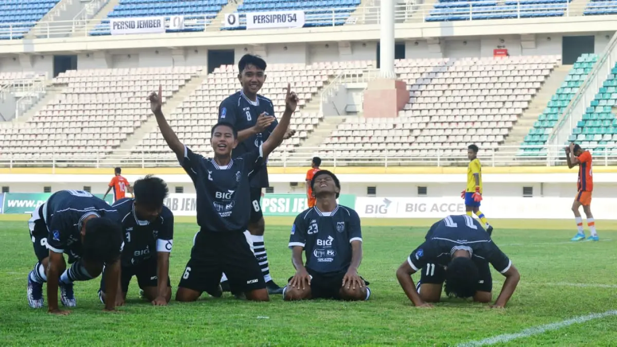 Persid Jember Bungkam Persipro 1954 dengan Dua Gol, Start Mulus di Laga Perdana Piala Soeratin U-17. (Sidkin/Halojember)