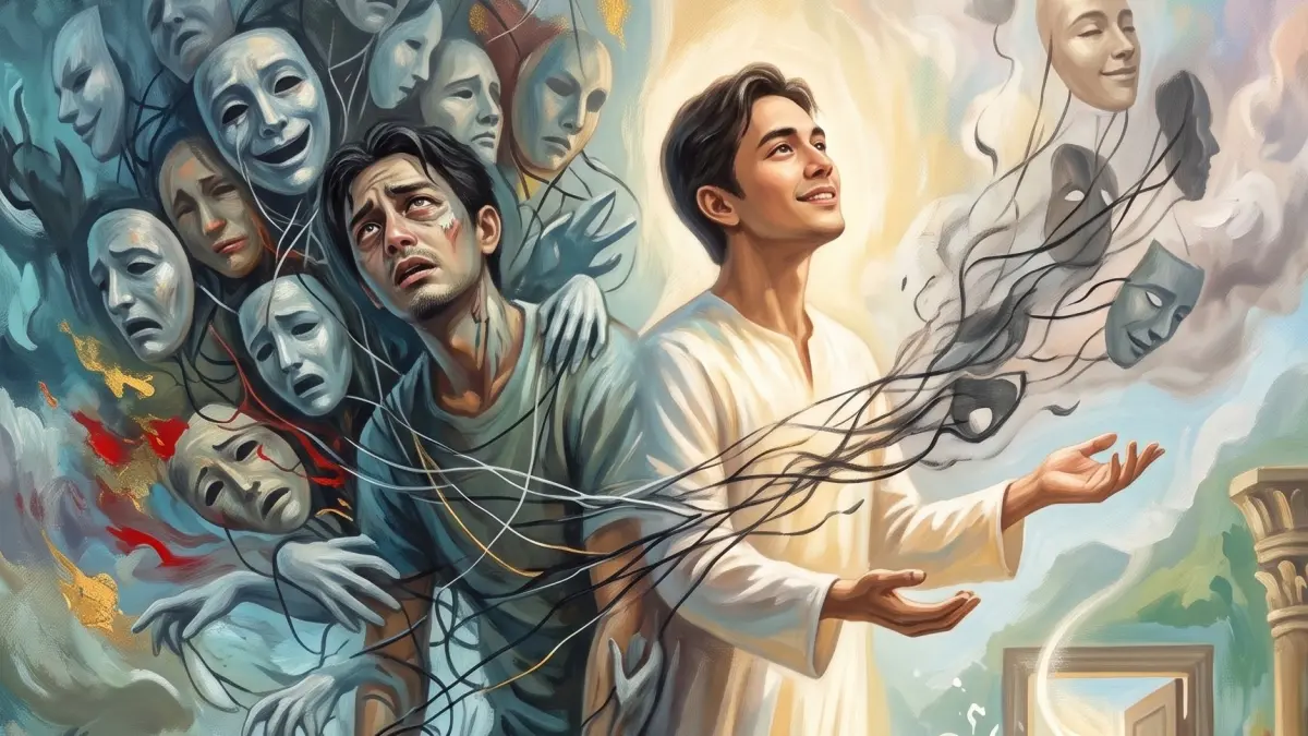 Ilustrasi Puisi Kesucian Jiwa (Ijal/Gemini/RJ)