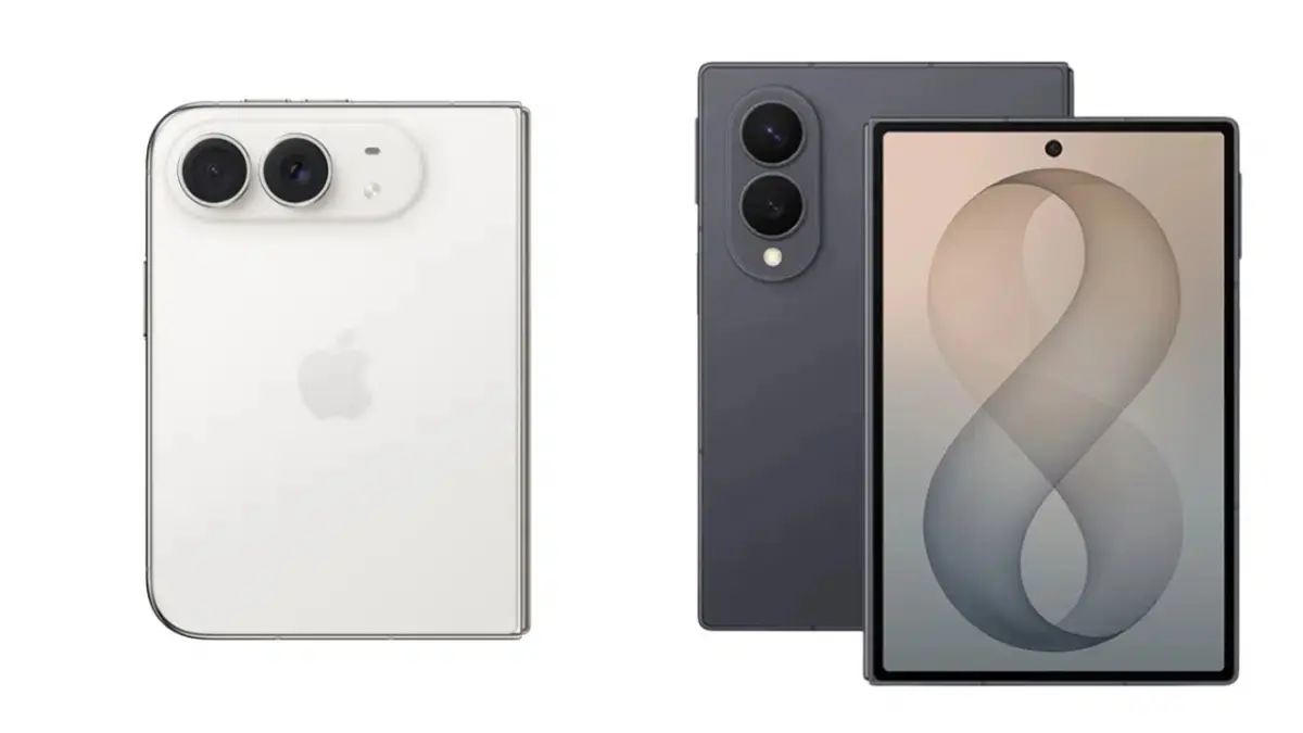 Ulasan terbaru menunjukkan bahwa Samsung Galaxy Z Fold 8 jauh lebih unggul dalam hal desain tipis dan ringan dibandingkan perangkat iPhone Duo tahun ini. (sammyguru)