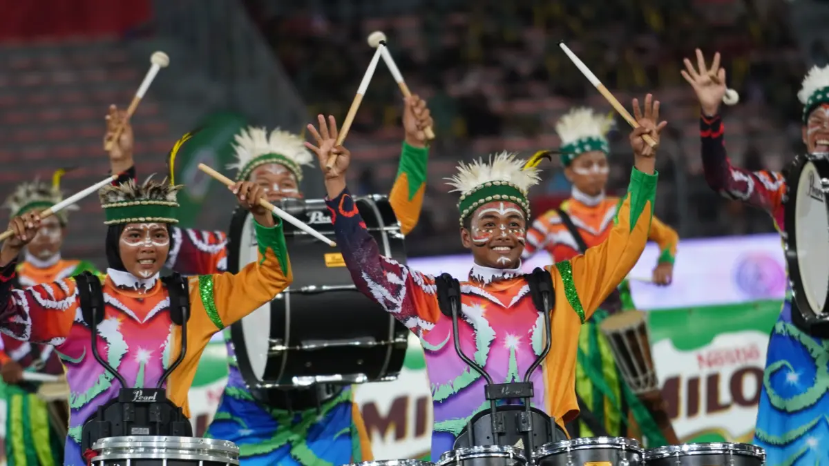 Penampilan Jember Marching Band (JMB) pada Asian Music Games (AMG) 2026 di Malaysia. Pada kompetisi internasional ini, Jember meraih 7 emas, 4 perak, dan 1 perunggu. (JMB)