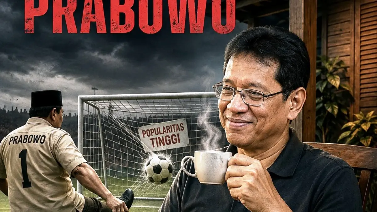 Ilustrasi Purbaya dan Prabowo. (Rosadi Jamani/ai)