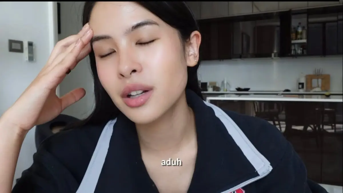 Maudy ayunda membagikan tips mindfulness dalam lama youtube pribadinya. (Youtube Maudy Ayunda)